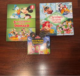 Disney Children's Books Set of 3