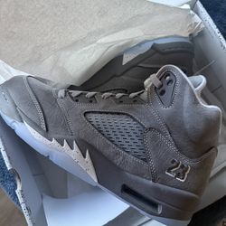 Jordan 5 wolf grey