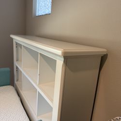 Twin Bed Frame And Matress ( Book Case Bed Frame ) .. Looks Brand New 