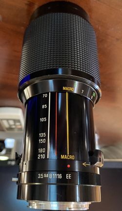 70-210mm Macro Zoom Pentax/Ricoh Mount