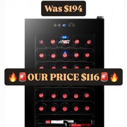 Arctic King Premium 34-Bottle Wine Cooler 🍾