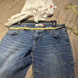CABi jeans with racer back new old navy top