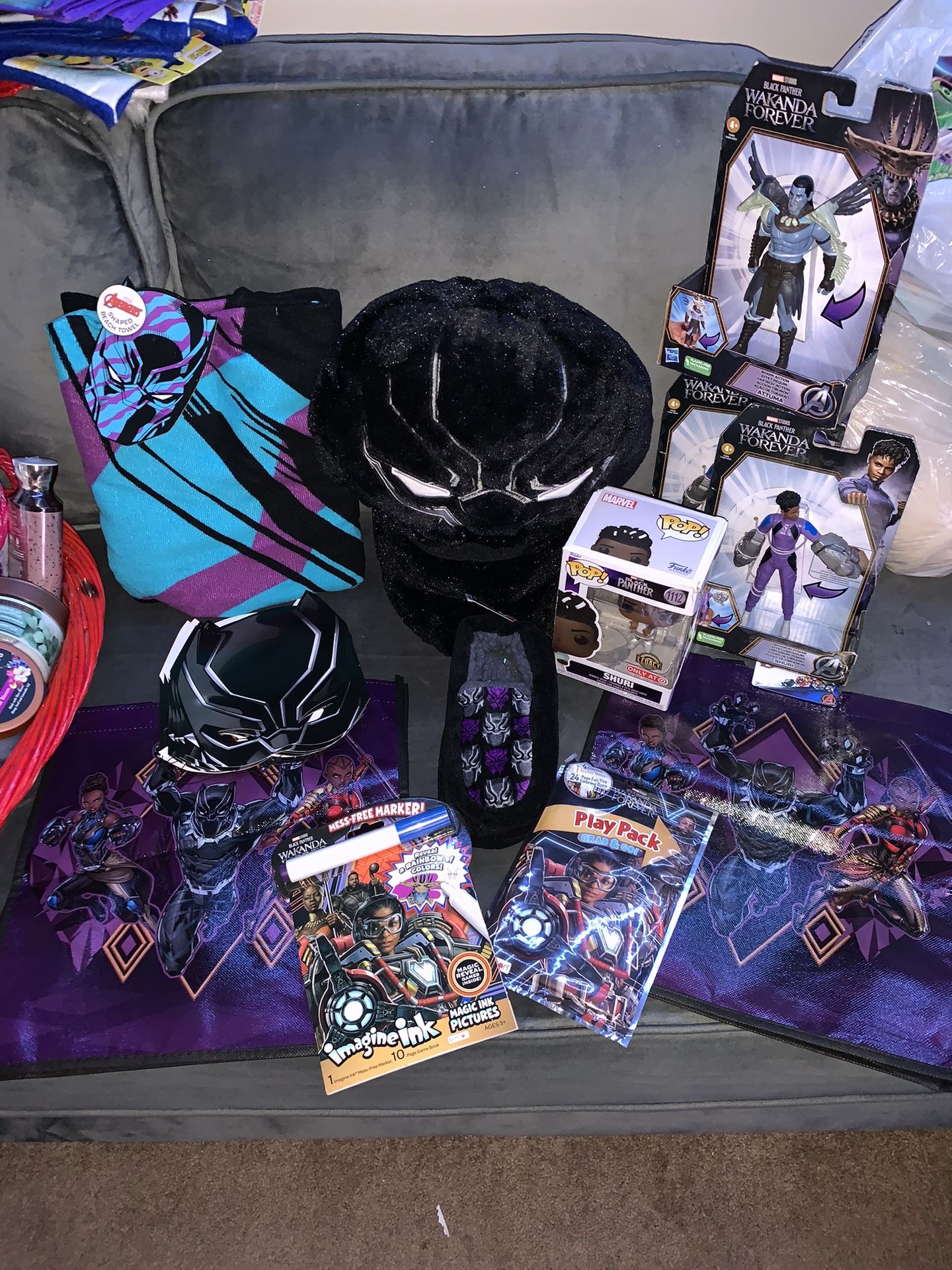 Marvel Black Panther Gift Set (12 items) PERFECT FOR CHRISTMAS 