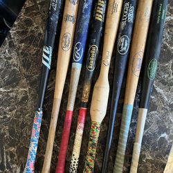 Wood Baseball Bats 30 & 29 Inch