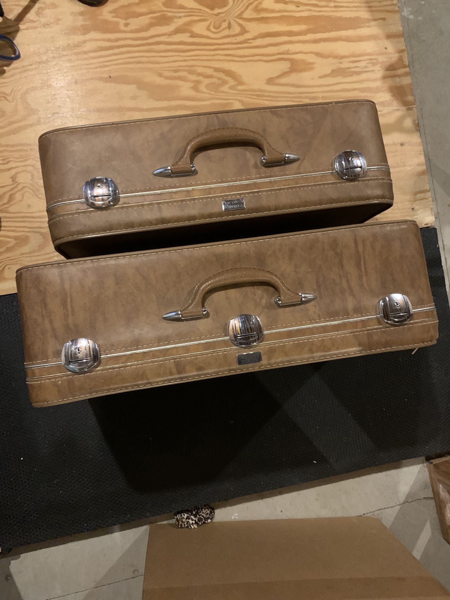 Vintage Amelia Earhart luggage