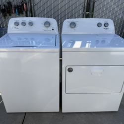 Whirlpool Washer&Dryer $440 With Warranty 