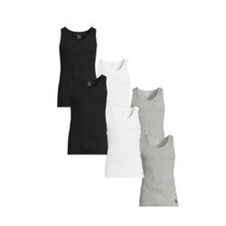 Reebok Men's Performance Cotton Tank Top, 6-Pack, Size large.   (V)