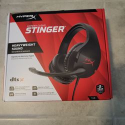 Hyperxcloud Stinger Gaming Headphones