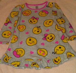Long Sleeve Pajama Dress Size 4/5