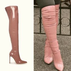 Limited Edition Steve Madden Pink Patent Heels