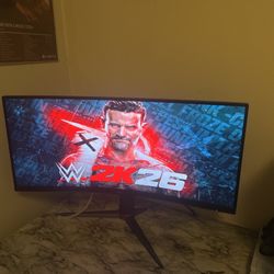 AOC CU34G2XP Ultrawide Curved Gaming Monitor 180Hz