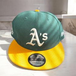 Oakland Athletic's A's New Era 9Fifty Stomper Elephant Hat Cap Adjustable