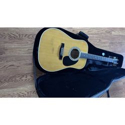 Esteban acoustic-electric guitar.