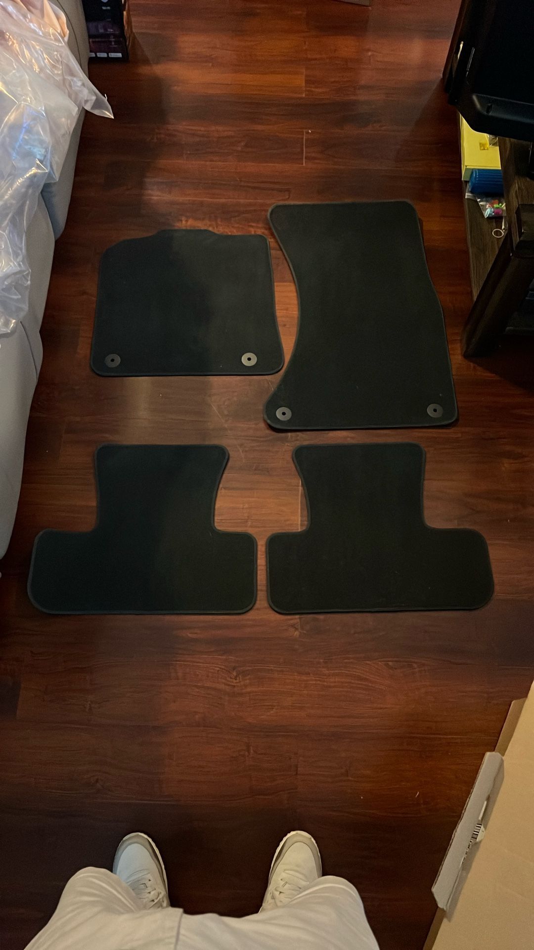 AUDI Q5 Black Carpet Floor MATS 21702A 8R0-864-450-B QA5 S5D.730D.EQA5 OEM