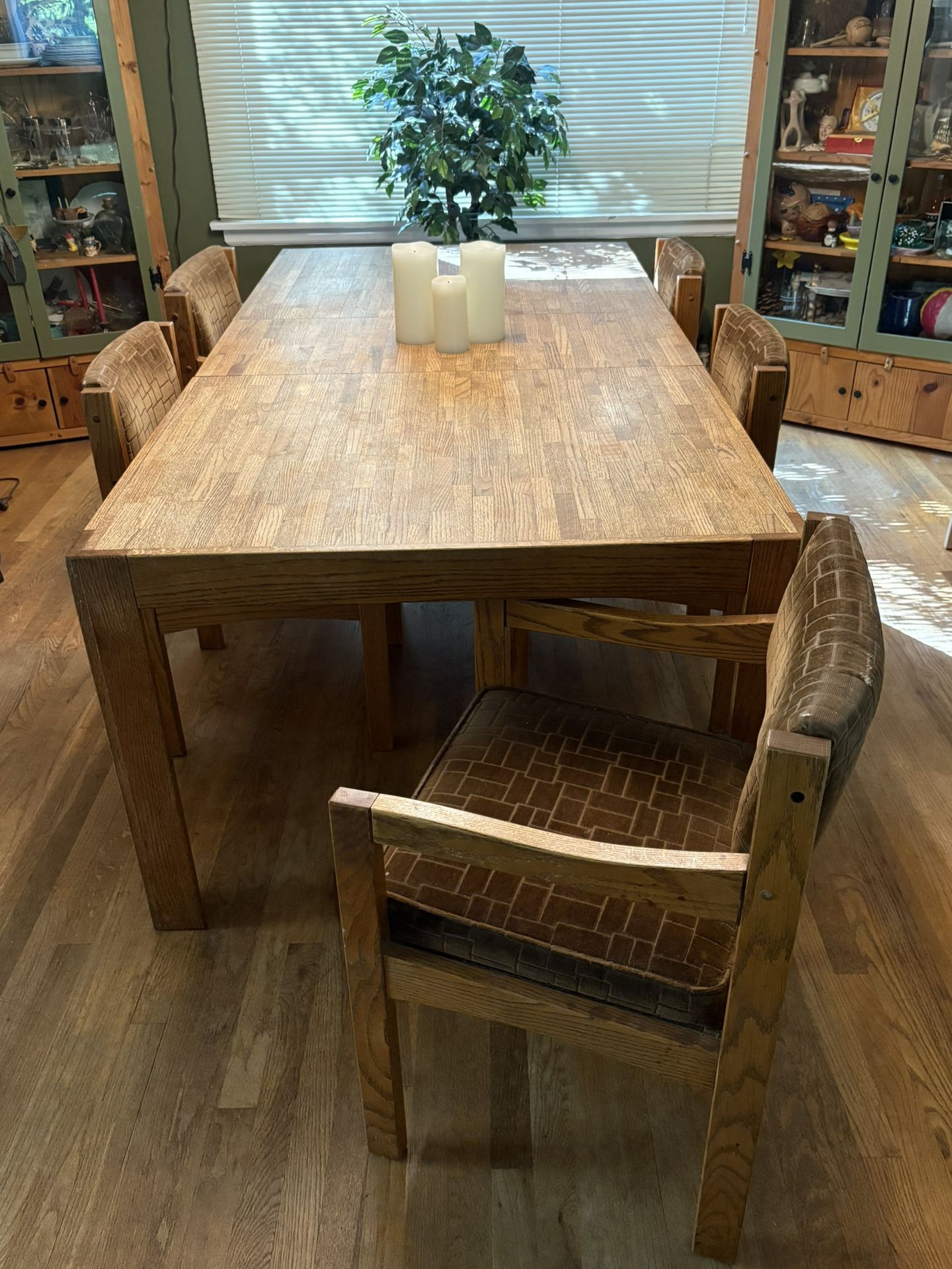 Oak Dining Room Table
