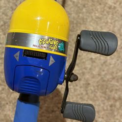 Kid Size Fishing Rod and Reel 