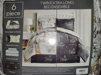 NEW Twin And Twin Extra Large 8 Pcs set