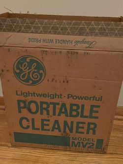 Old School GE Vacuum