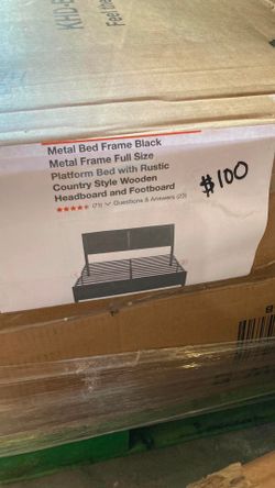 Full Size Metal Bed Frame