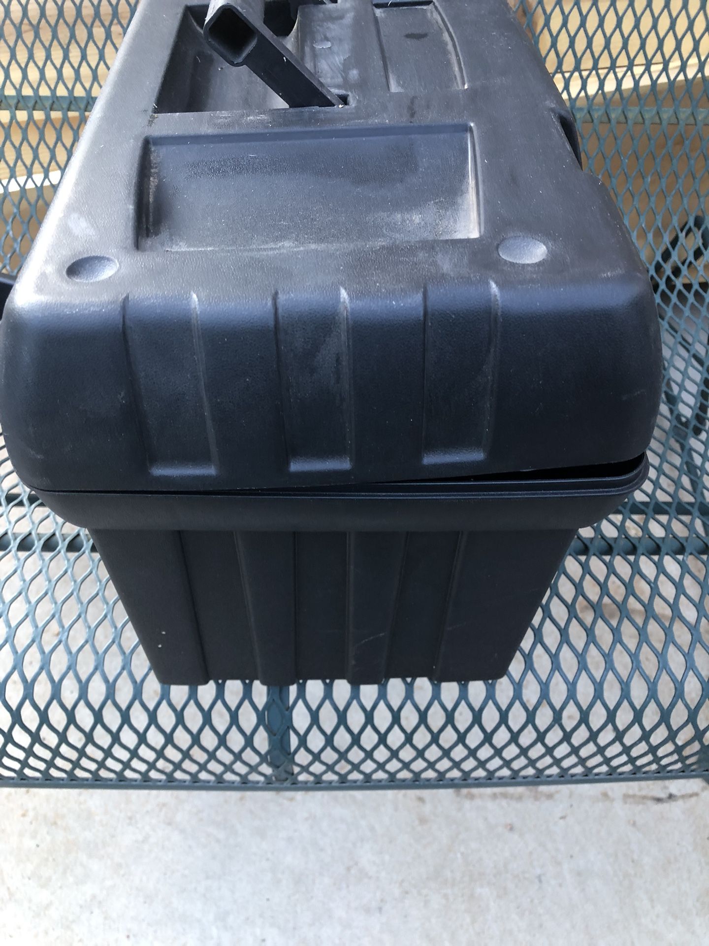 Stanley Black Tool Box With Tray And Tools