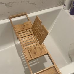 Bamboo Bathtub Tray NEW