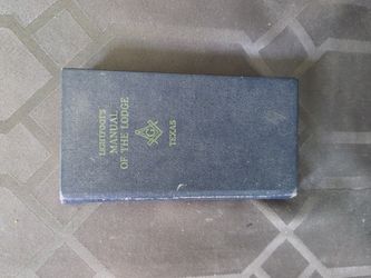 1934 Lightfoots MANUAL OF THE LODGE