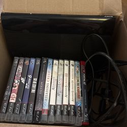 PS3 Super Slim With Games 