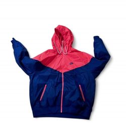 Nike Red And Blue Windbreaker