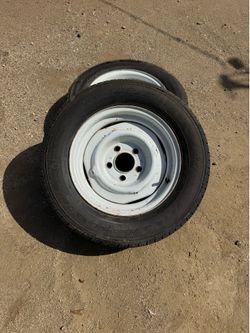 Two Chevy C10 15x6 Rally Wheels