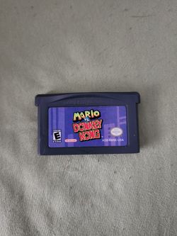 Mario Versus Donkey Kong Game Boy Advance