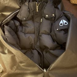 MOOSE KNUCKLE ORIGINAL SHEARLING TRIM 3Q JACKET