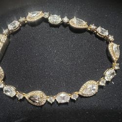Beautiful mid-century vintage Napier bridal bracelet