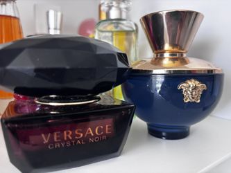 Versace Perfume Set – Crystal Noir & Dylan Blue