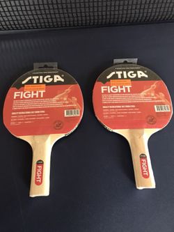 Stiga ping pong bats ( pair)