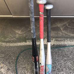 Kids T-Ball Aluminum Bats Only $15 Each Firm
