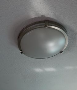 Brushed Nickel Flush Mount Ceiling Light