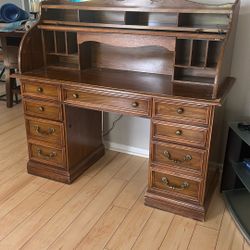 Large Roll Top Desk