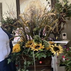 Artificial Succulent and Custom Made Floral arrangement