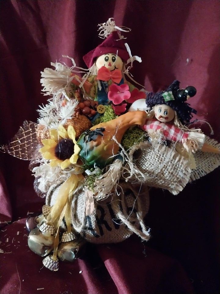 Scarecrow Table Decoration