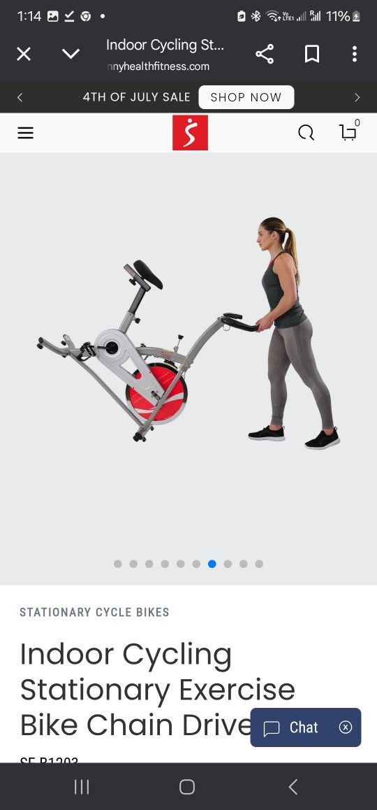 Indoor Cycling Stationary Exercise Bike Chain Drive
SF-B1203