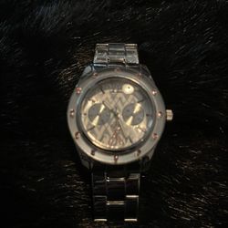 Guess Watch W Pink Stones 