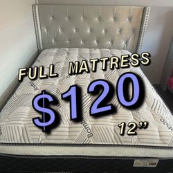 New Full Mattress $120