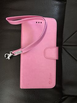 iPhone 6/6S Plus Pink Wallet Case