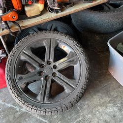 22 Inch Chevy Rims And Tires Black .