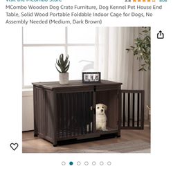 Wood Dog Kennel 