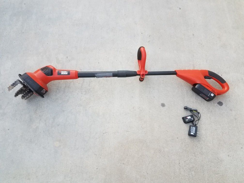 Black and decker cultivator coordless