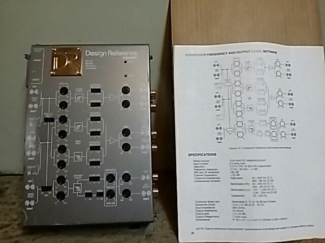 Coustic Design Reference DX-28 electronic crossover