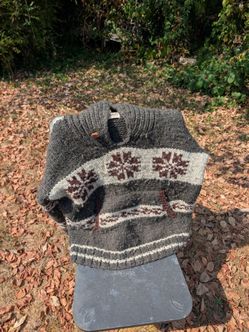 Rare Filson handmade Cowichan sweater