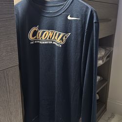 Nike navy long sleeve shirt Size Large