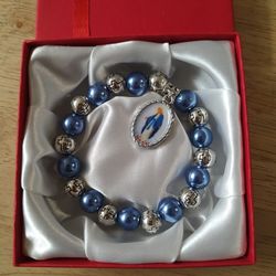 Virgin Mary Bracelet With Charm $12 Each 